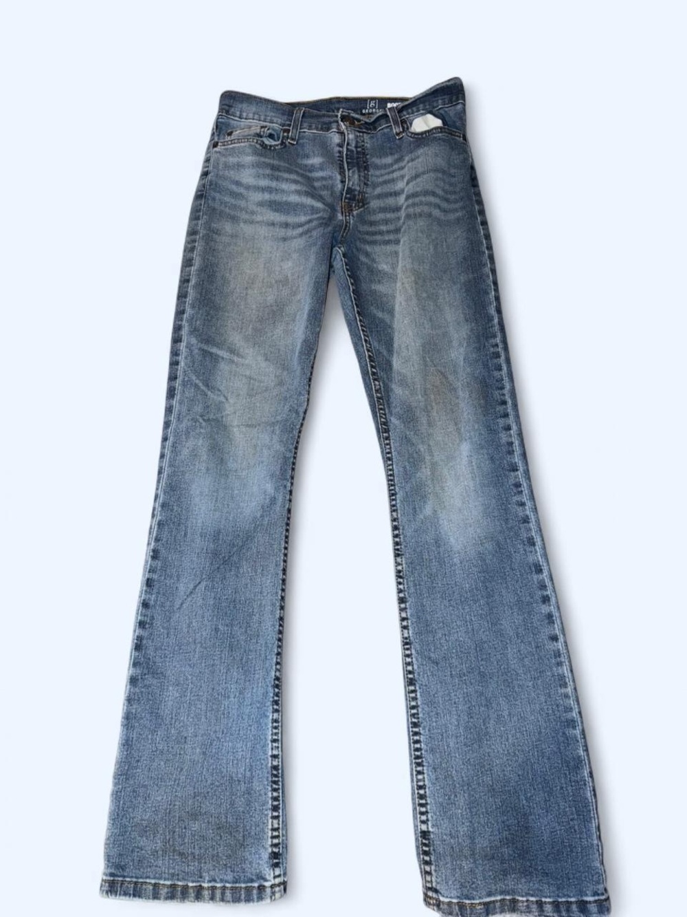 George Light Blue Bootcut Men's Jeans